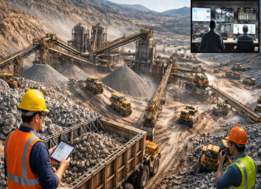 Operación industrial conectada